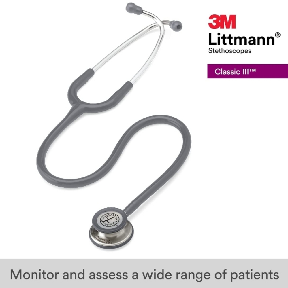 3M Littmann Classic III Stethoscope - Black